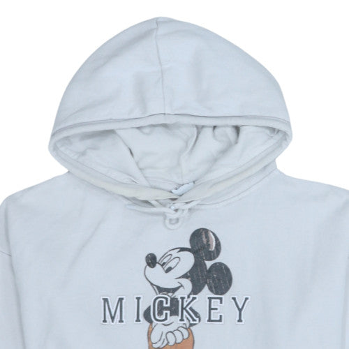 Womens UK Size M Primark White Pullover Hoodie