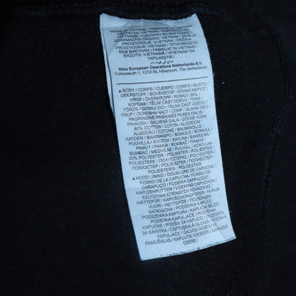 Mens UK Size S Nike Black Pullover Hoodie