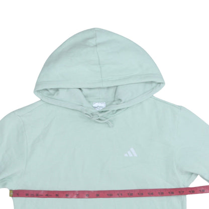 Womens UK Size XS adidas Green Pullover Hoodie