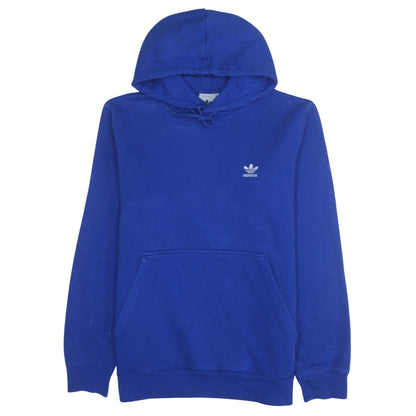 Mens UK Size L adidas Blue Pullover Hoodie