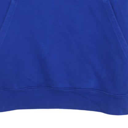 Mens UK Size L adidas Blue Pullover Hoodie