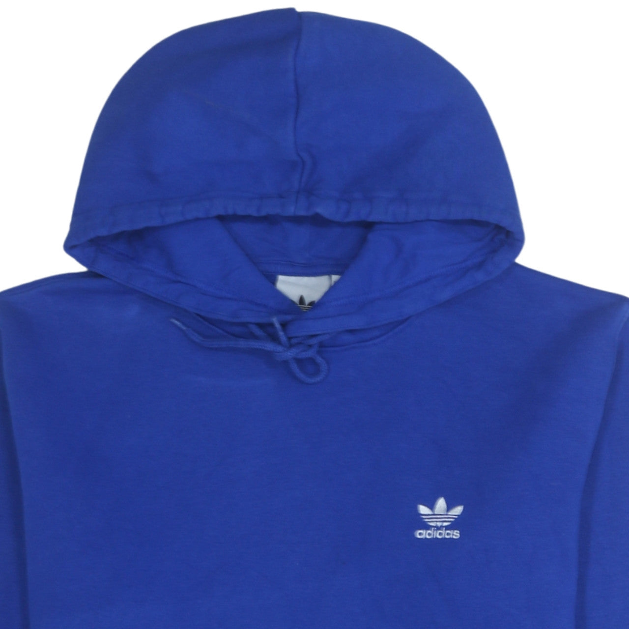 Mens UK Size L adidas Blue Pullover Hoodie