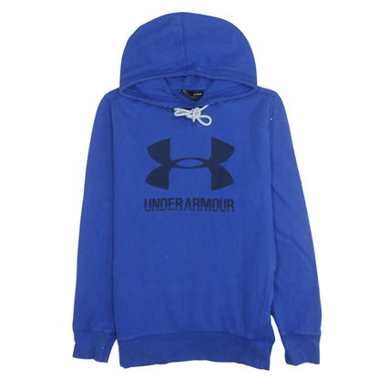Mens UK Size XL Under armour Blue Pullover Hoodie