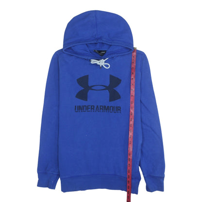 Mens UK Size XL Under armour Blue Pullover Hoodie