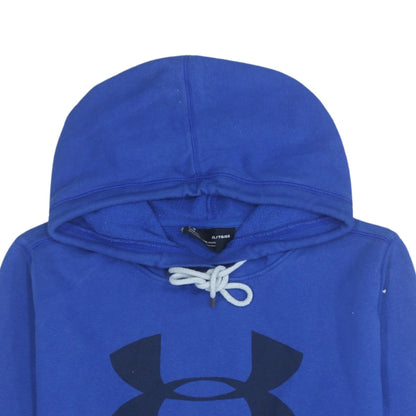 Mens UK Size XL Under armour Blue Pullover Hoodie