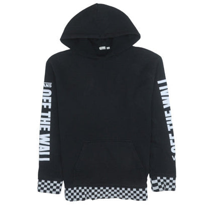 Mens UK Size S VANS Black Pullover Hoodie