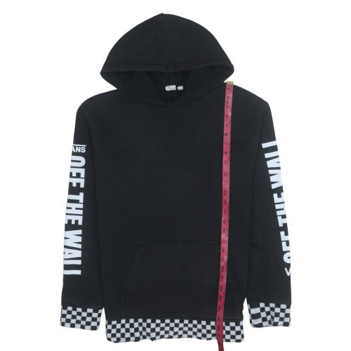 Mens UK Size S VANS Black Pullover Hoodie