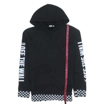 Mens UK Size S VANS Black Pullover Hoodie