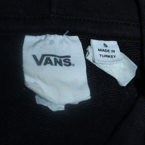 Mens UK Size S VANS Black Pullover Hoodie