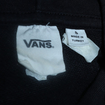 Mens UK Size S VANS Black Pullover Hoodie