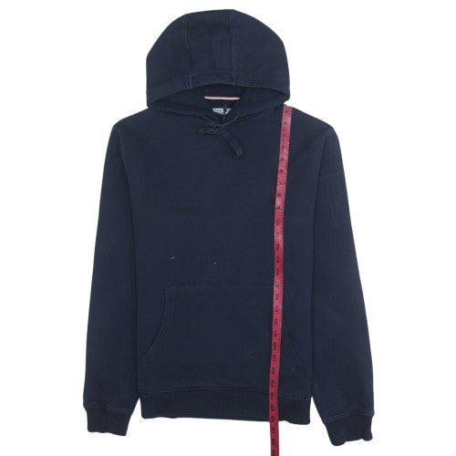 Mens UK Size M U.S. Polo Assn. Blue Pullover Hoodie