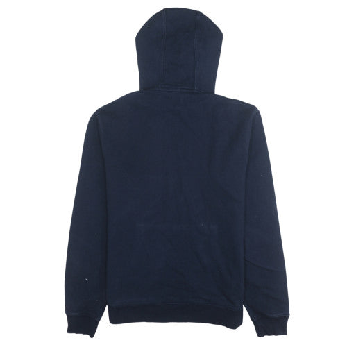 Mens UK Size M U.S. Polo Assn. Blue Pullover Hoodie
