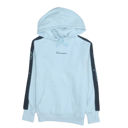 Womens UK Size S Champion Blue Pullover Hoodie