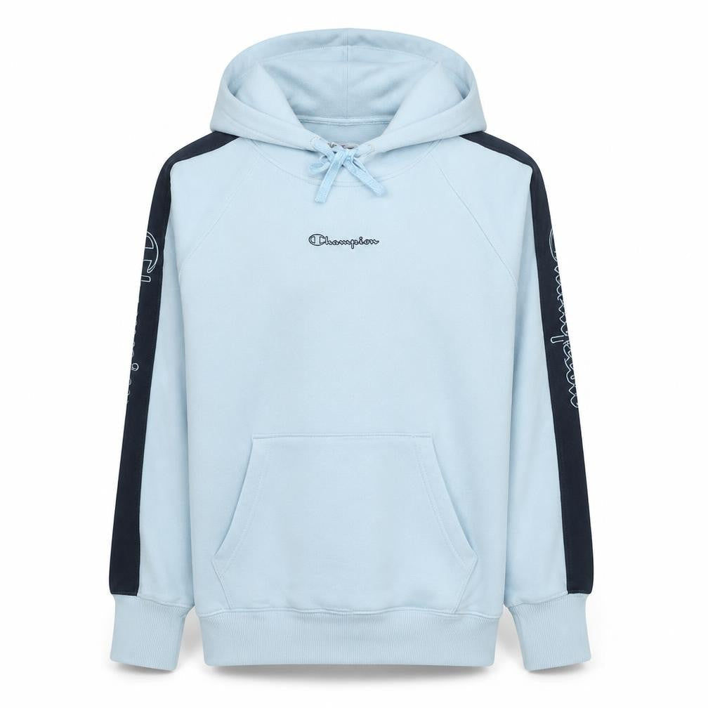 Womens UK Size S Champion Blue Pullover Hoodie