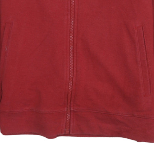 Boys UK Size 158 Under armour Red Full Zip Hoodie