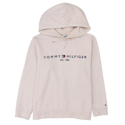 Womens UK Size L Tommy Hilfiger Beige Pullover Hoodie