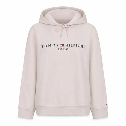 Womens UK Size L Tommy Hilfiger Beige Pullover Hoodie