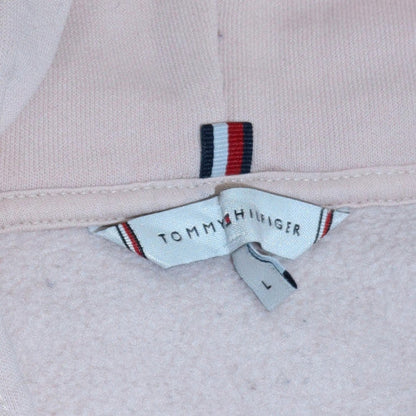 Womens UK Size L Tommy Hilfiger Beige Pullover Hoodie