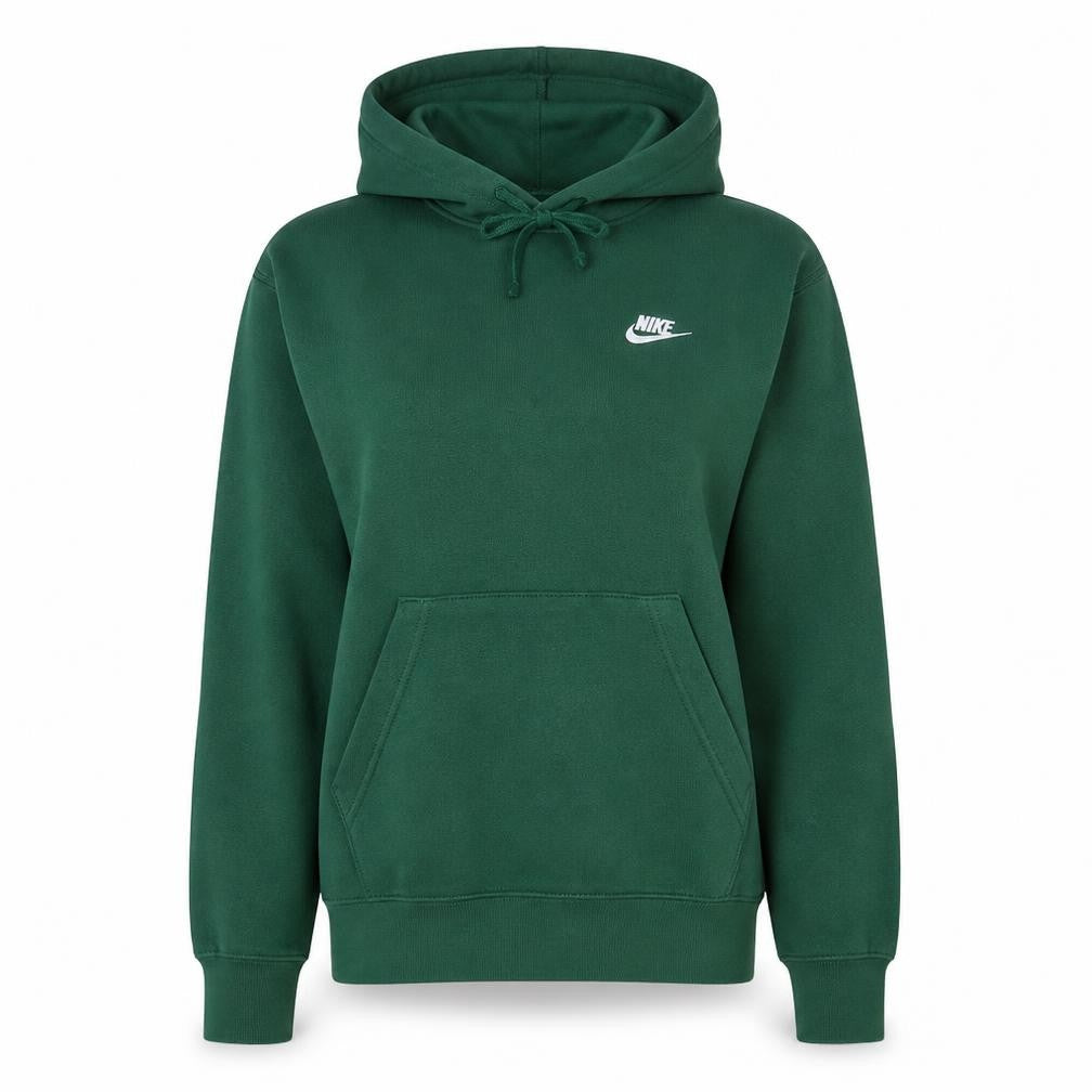 Womens UK Size XS Nike Green Pullover Hoodie