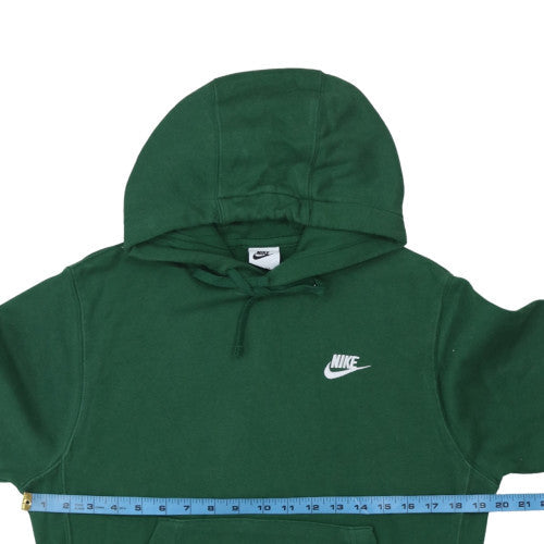 Womens UK Size XS Nike Green Pullover Hoodie