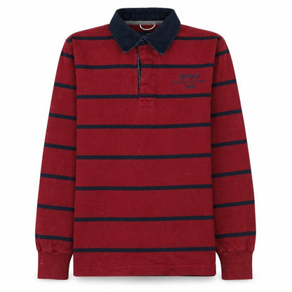 Mens UK Size M GANT Red Henley Sweatshirt
