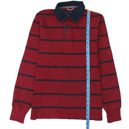 Mens UK Size M GANT Red Henley Sweatshirt