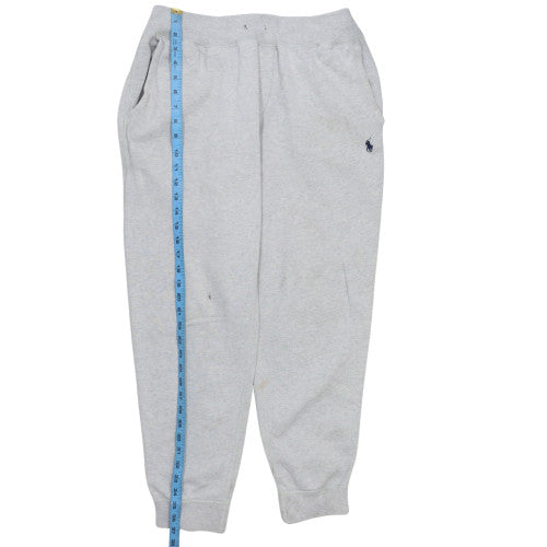 Polo Ralph Lauren Men Grey M Sweatpants Jogger Style Drawstring Waist