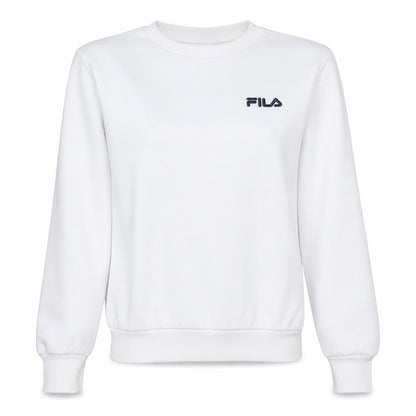 Womens UK Size 2XS FILA White Pullover Sweatshirt