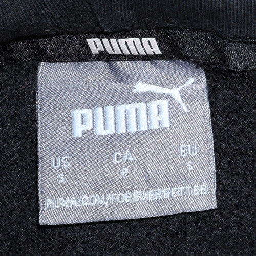 Mens UK Size S PUMA Black Pullover Hoodie