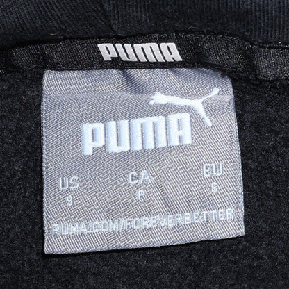 Mens UK Size S PUMA Black Pullover Hoodie