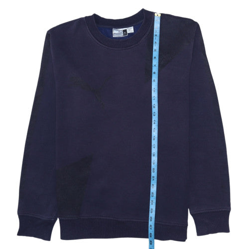 Mens UK Size XL PUMA Blue Pullover Sweatshirt