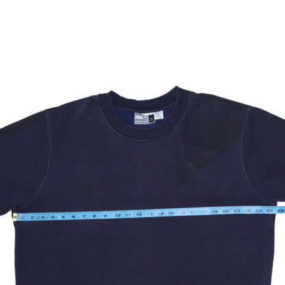 Mens UK Size XL PUMA Blue Pullover Sweatshirt