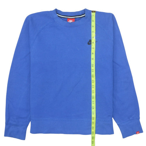 Womens UK Size M Nike Blue Pullover Sweatshirt