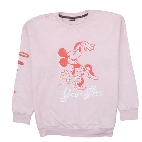 Womens UK Size L Disney at George Pink Pullover Sweatshirt