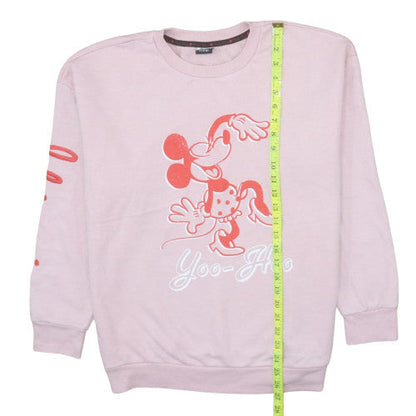 Womens UK Size L Disney at George Pink Pullover Sweatshirt