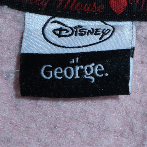 Womens UK Size L Disney at George Pink Pullover Sweatshirt