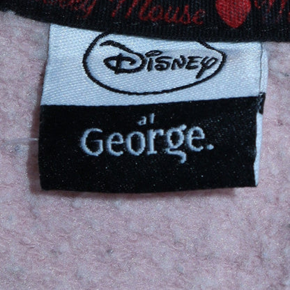 Womens UK Size L Disney at George Pink Pullover Sweatshirt