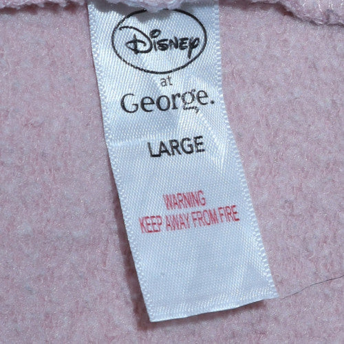 Womens UK Size L Disney at George Pink Pullover Sweatshirt