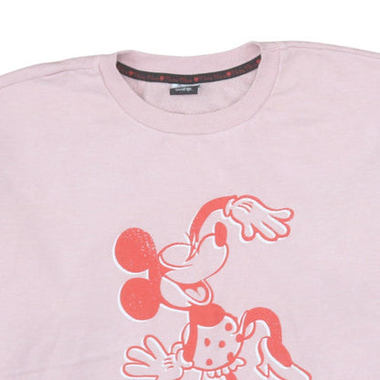 Womens UK Size L Disney at George Pink Pullover Sweatshirt