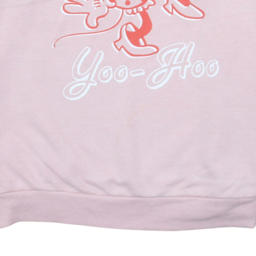 Womens UK Size L Disney at George Pink Pullover Sweatshirt