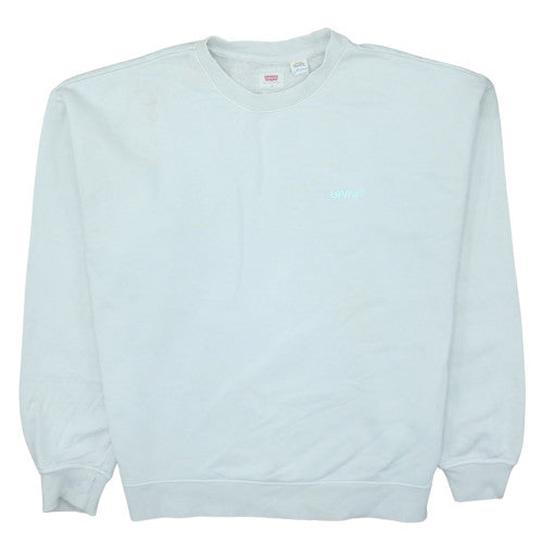 Mens UK Size M Levi's Grey Pullover Sweatshirt