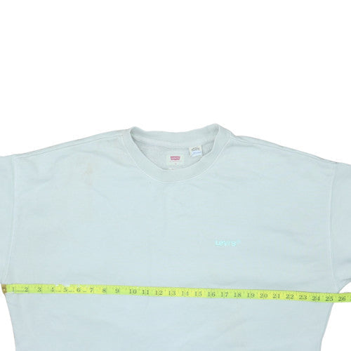 Mens UK Size M Levi's Grey Pullover Sweatshirt