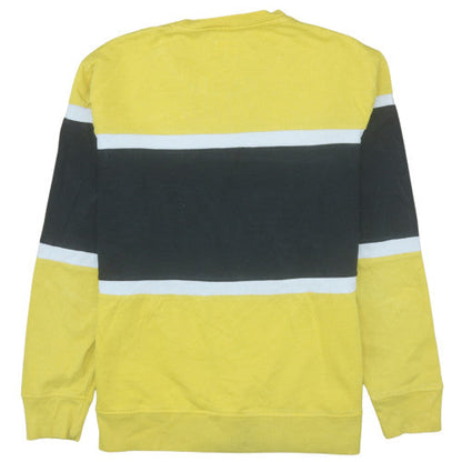 Mens UK Size L Levi's Yellow Pullover Sweatshirt