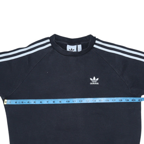 Mens UK Size S adidas Black Pullover Sweatshirt