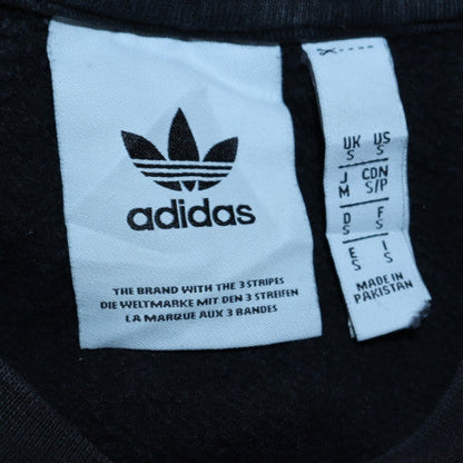 Mens UK Size S adidas Black Pullover Sweatshirt