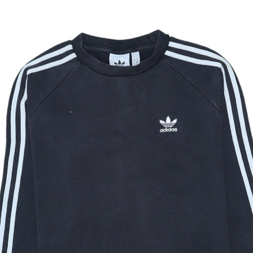 Mens UK Size S adidas Black Pullover Sweatshirt