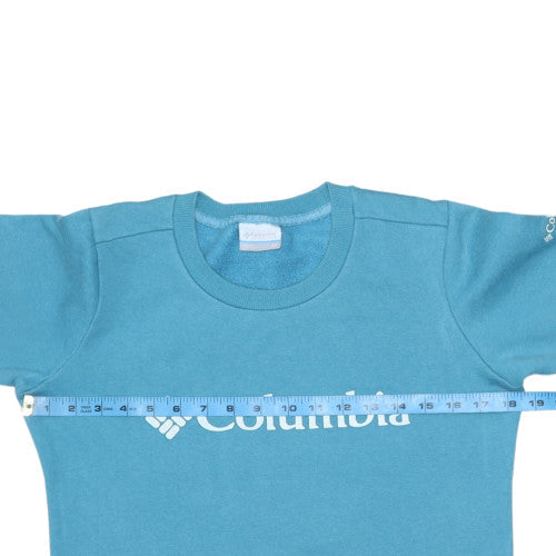 Womens UK Size XS Columbia Blue Pullover Sweatshirt