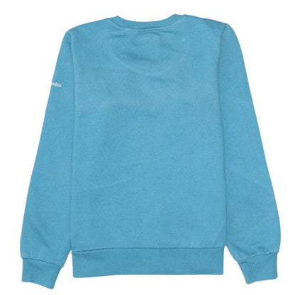 Womens UK Size XS Columbia Blue Pullover Sweatshirt