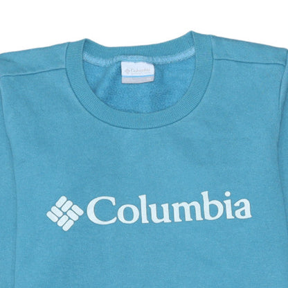 Womens UK Size XS Columbia Blue Pullover Sweatshirt