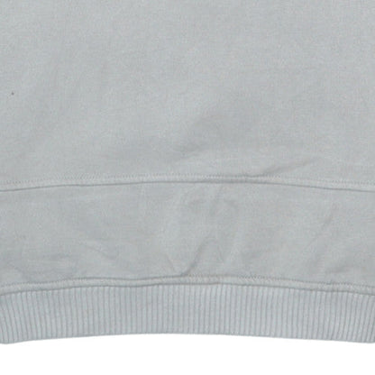 Mens UK Size 2XL Champion Grey Henley Sweatshirt